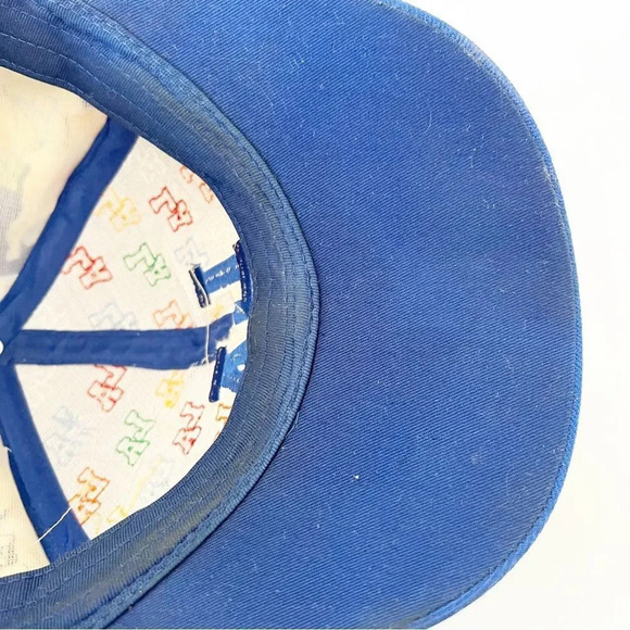 Vintage All Over LA Print Ball Cap Fresh Prince‎ 80s Style Street Urban Moda Med - Picture 6 of 8